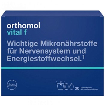 Orthomol Vital F витамины для женщин