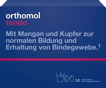 Orthomol Tendo изображение упаковки Orthomol Tendo для связок и сухожилий