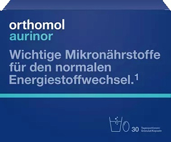Orthomol Aurinor изображение упаковки Orthomol Aurinor - энергетический обмен