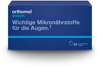 Orthomol Vision изображение упаковки Orthomol Vision витамины для глаз
